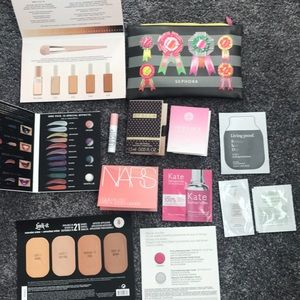 Sephora sample pack - 12 samples, 1 sephora bag